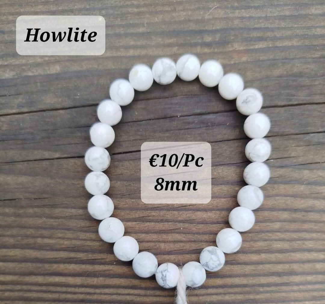 bracelet pierre Howlite