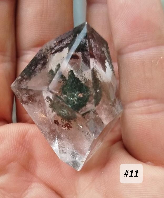 Lodolite / Quartz jardin forme libre