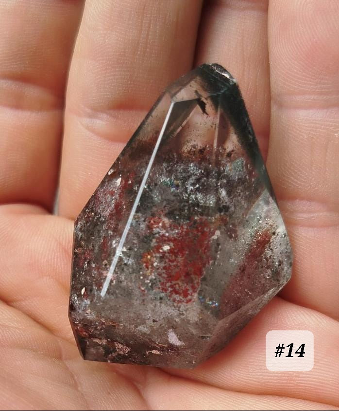 Lodolite / Quartz jarding forme libre