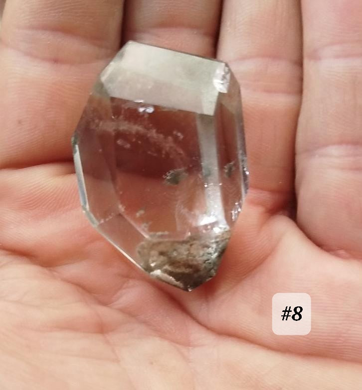 Lodolite / Quartz jardin forme libre