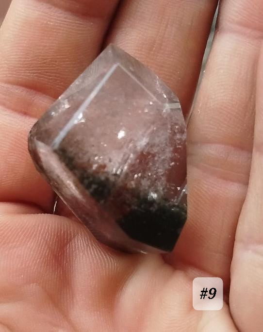 Lodolite / Quartz jardin forme libre