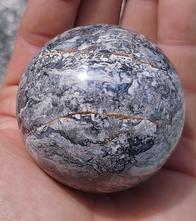 Sphère en Jasper Picasso