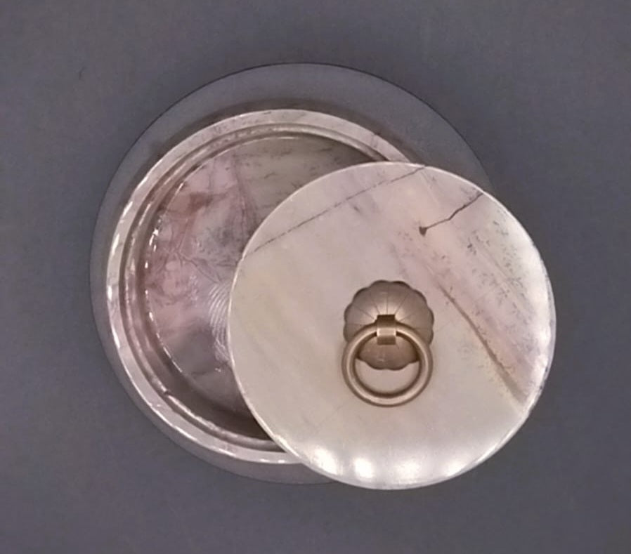 Jasper paysage, pot avec couvercle