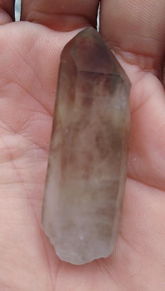 Pointe naturelle de citrine