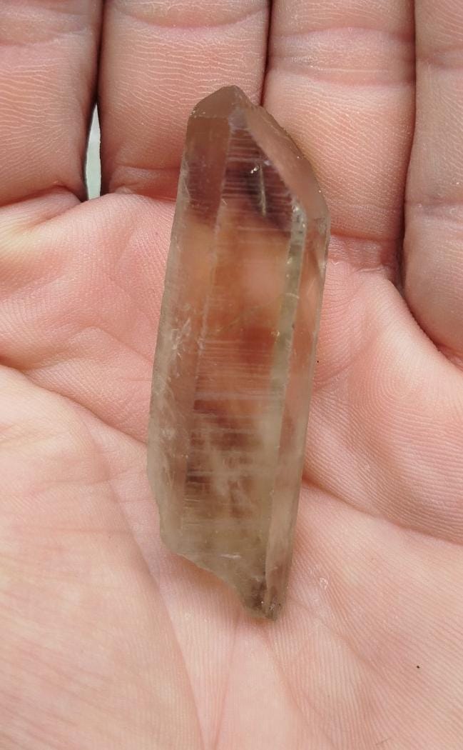 Pointe naturelle de citrine