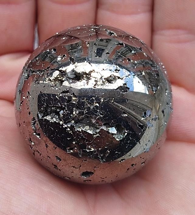 Sphère en Pyrite