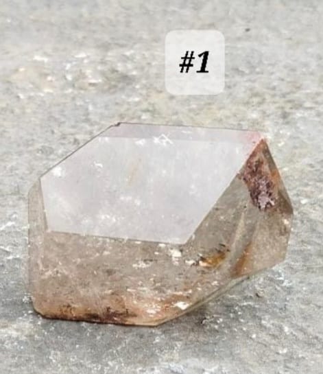 Lodolite / Quartz jardin forme libre