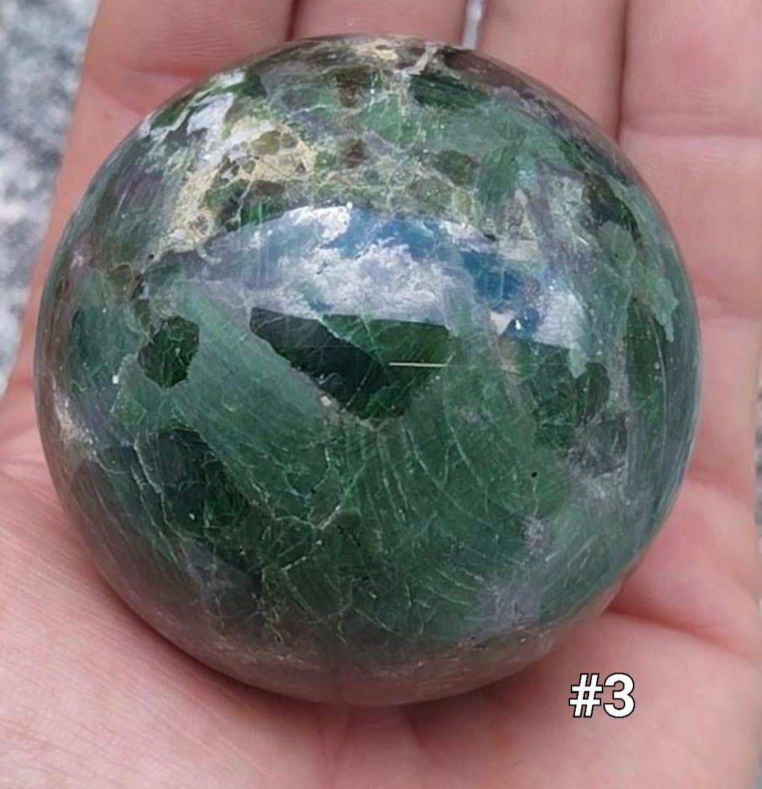 Sphère en Agate Mousse