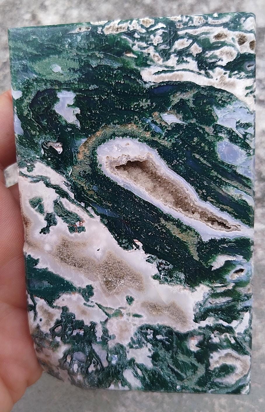 Agate mousse