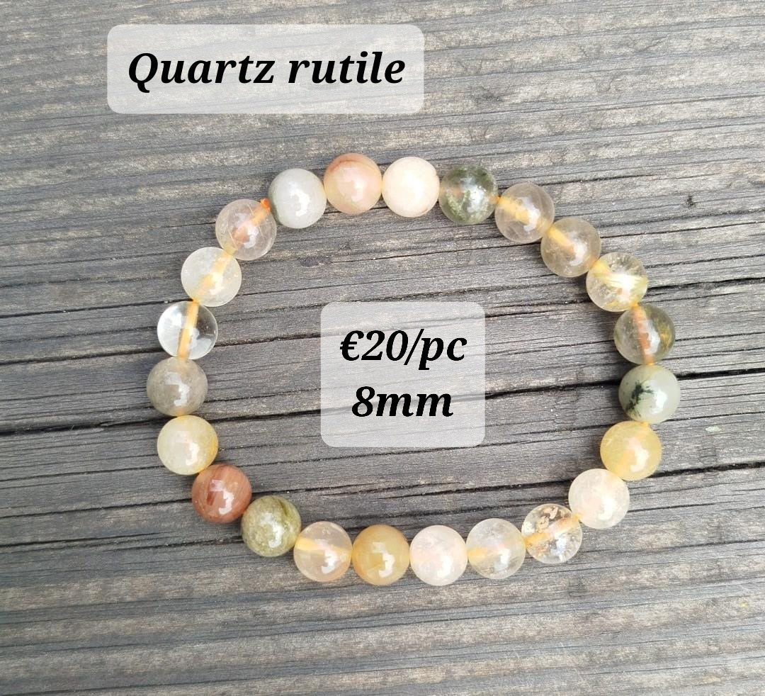 bracelet Quartz rutile