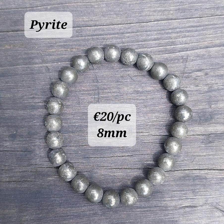 bracelet pyrite