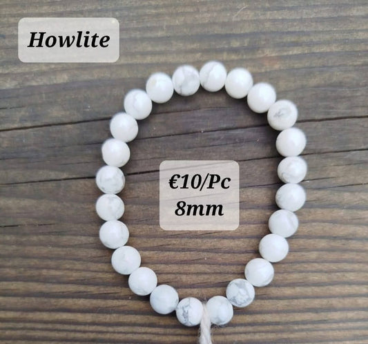 bracelet pierre Howlite