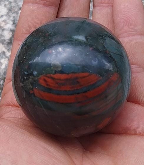Esfera de heliotropo