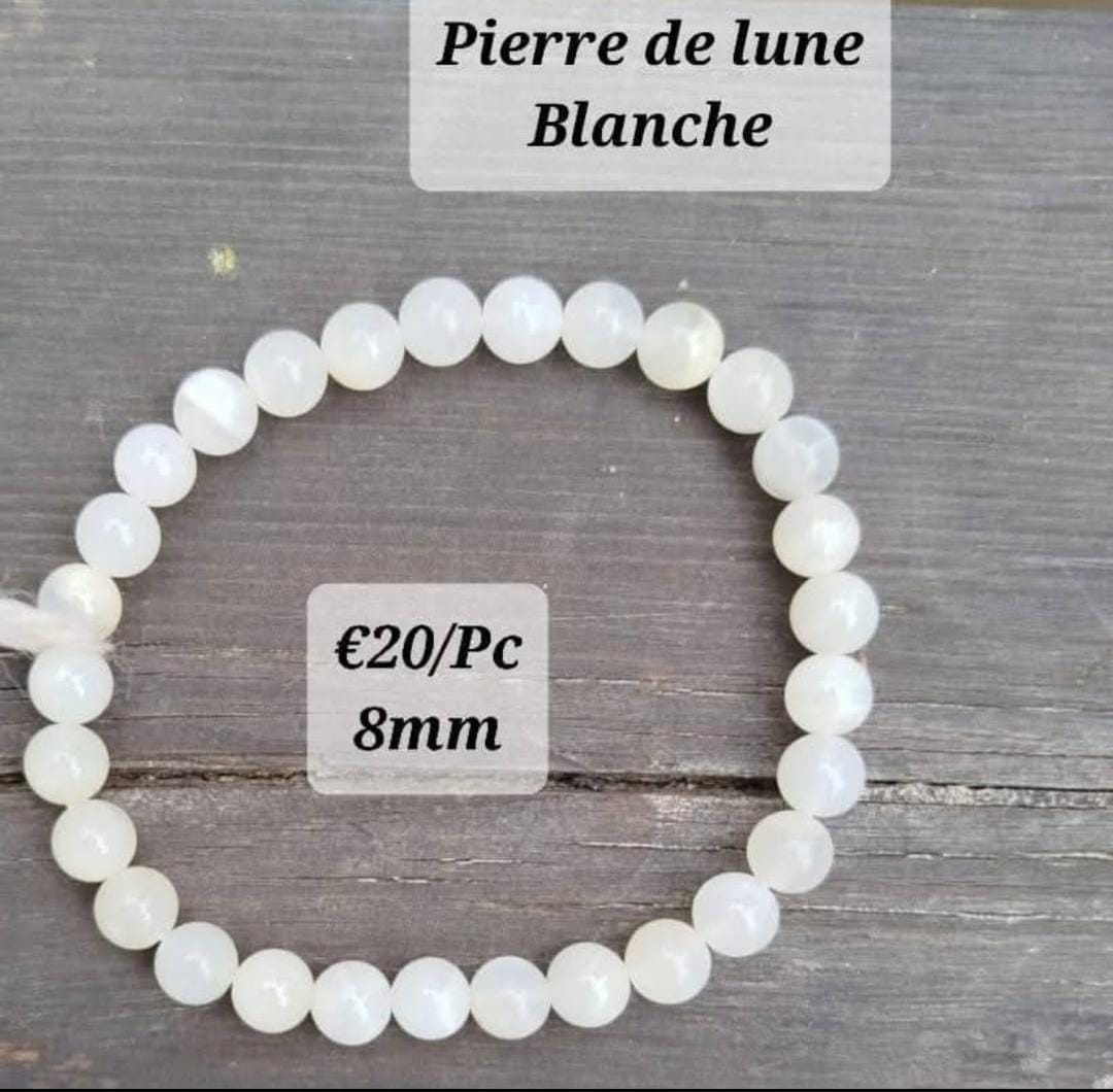 white moonstone bracelet