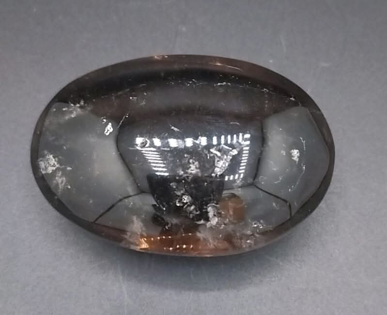 pierre de paume quartz fumé