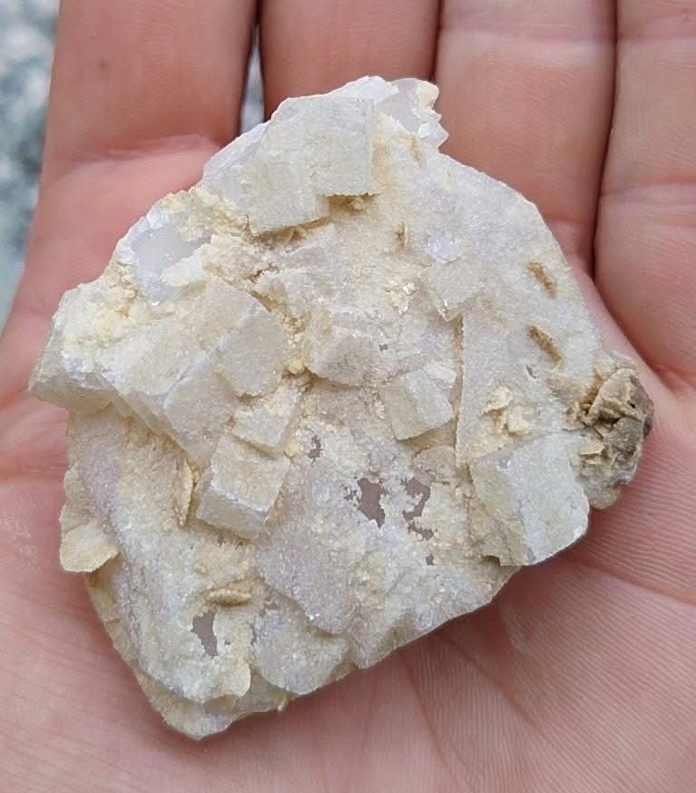 Calcite and Selenite specimen: