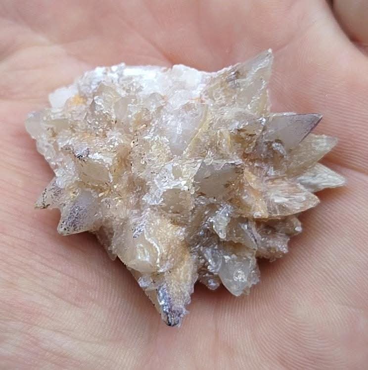 Calcite and Selenite specimen: