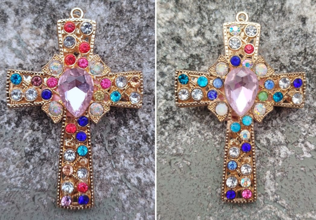 Porte-clefs divers en strass