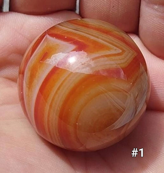 Esfera de cornalina
